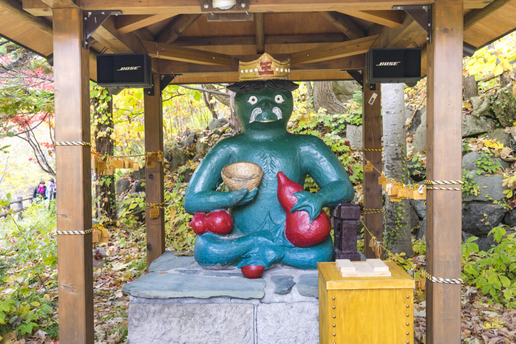 定山渓温泉のかっぱ