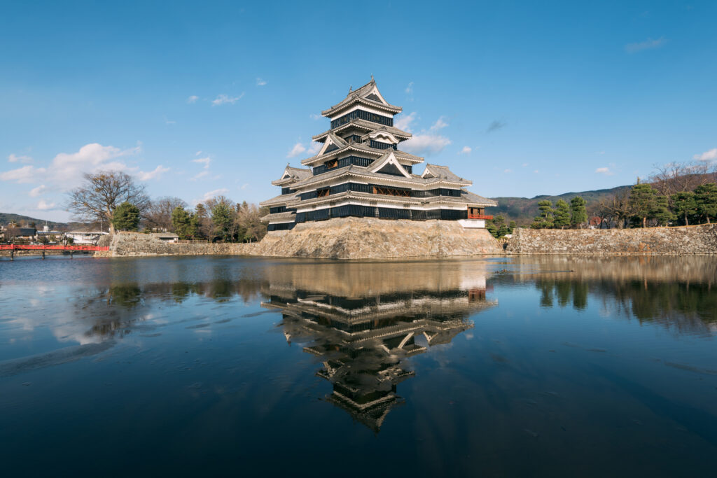 長野県の松本城