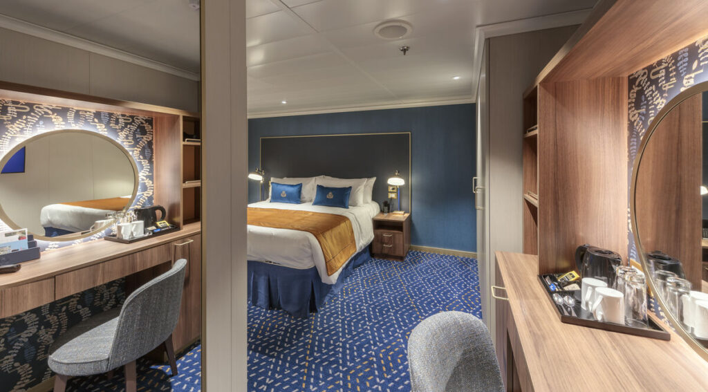 キュナード「クイーン・アン」のブリタニア内側客室